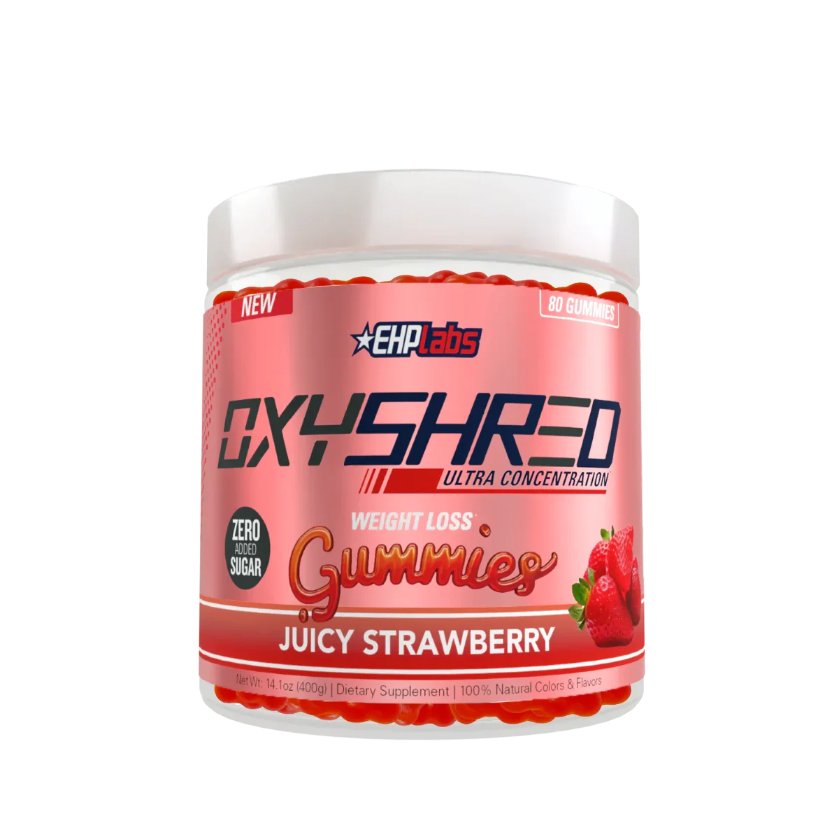 EHP Labs Oxyshred Gummies 80 gummies