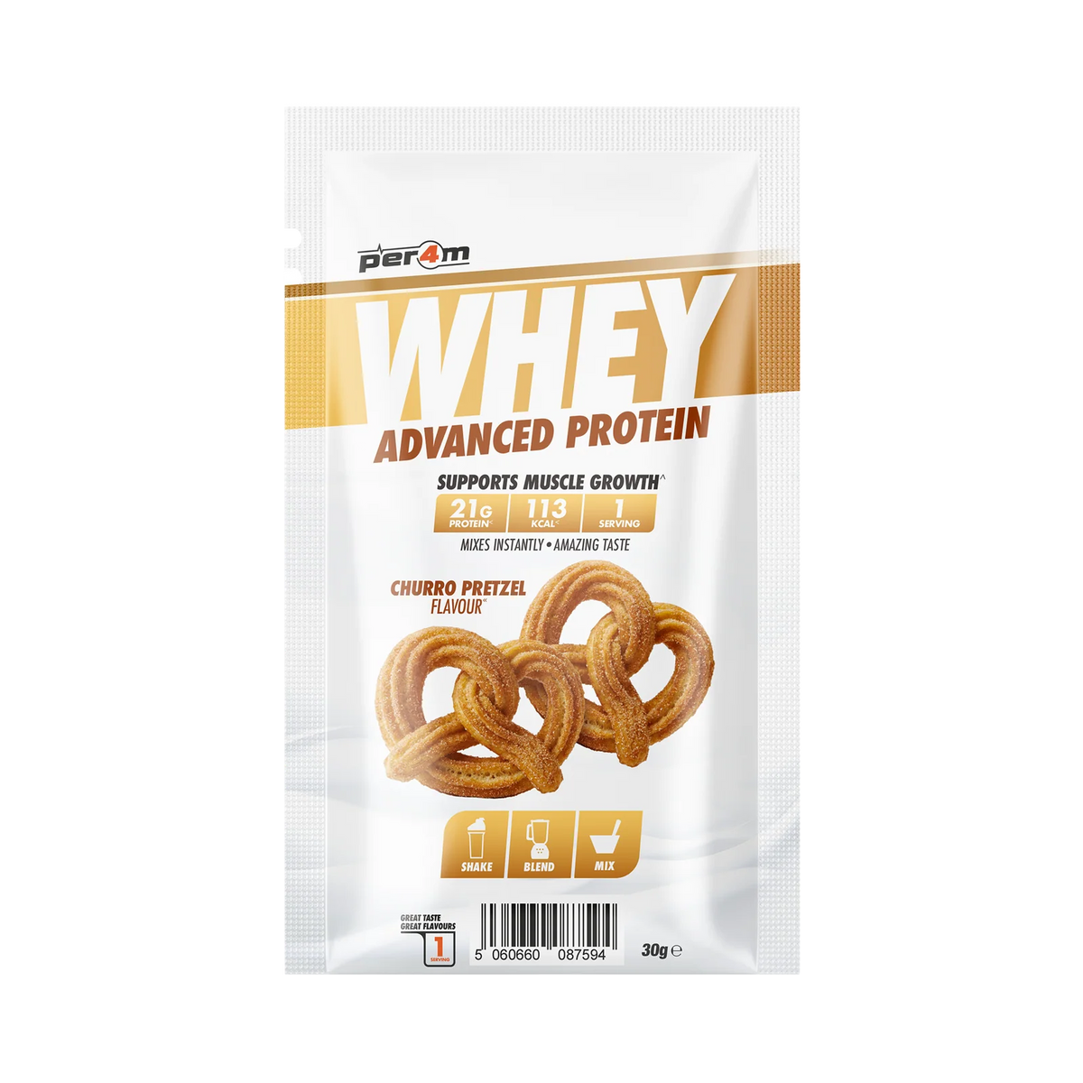 Per4m Advanced Whey Protein Powder Sachet 30g