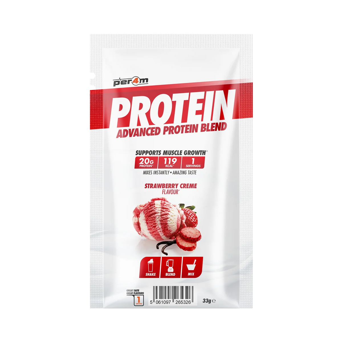 Per4m Advanced Protein Blend Sample Sachets 33g