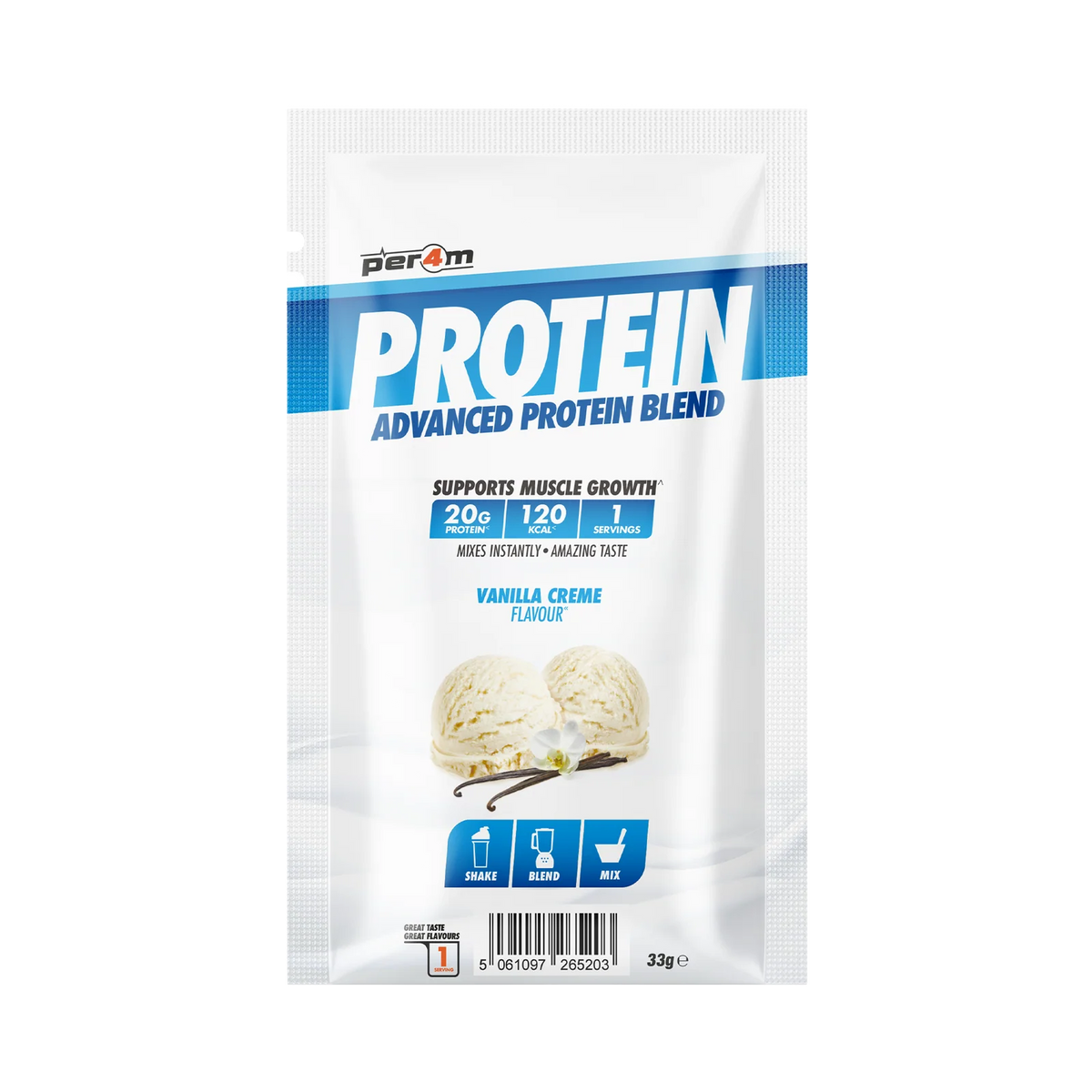 Per4m Advanced Protein Blend Sample Sachets 33g