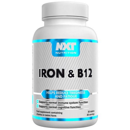 NXT Nutrition Iron & B12 30 Tablets