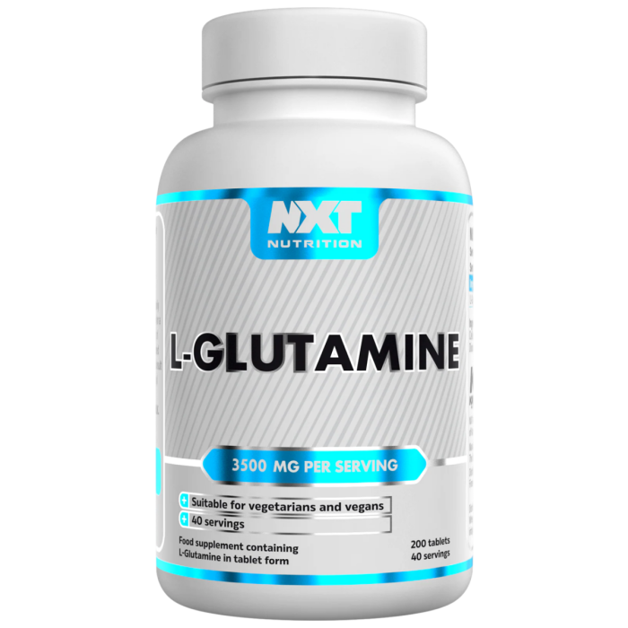 NXT Nutrition L-Glutamine 200 Tablets