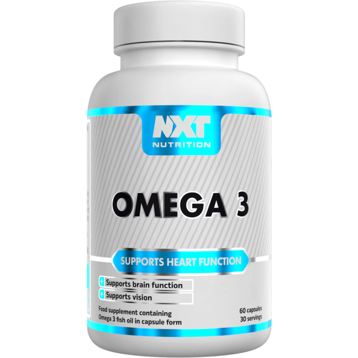 NXT Nutrition Omega 3 60 Capsules