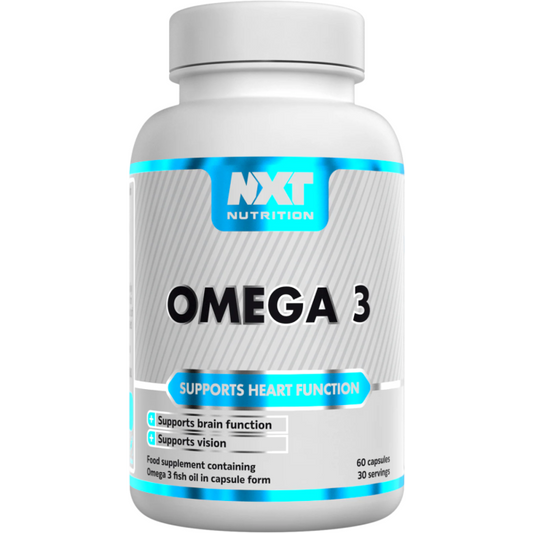 NXT Nutrition Omega 3 60 Capsules